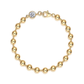 Sterling silver Zircon bracelet