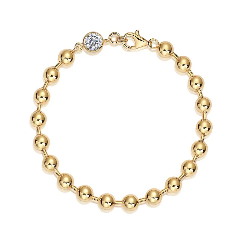 Sterling silver Zircon bracelet