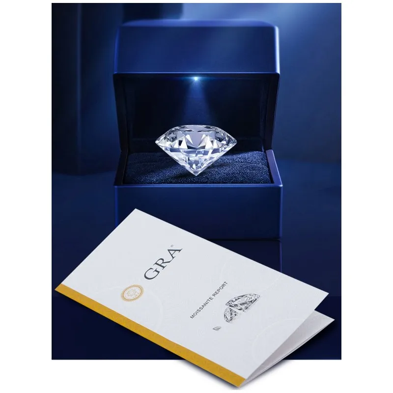 Sterling silver 925 moissanite rings
