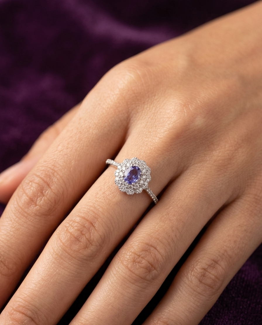 Sterling silver 925 open ring