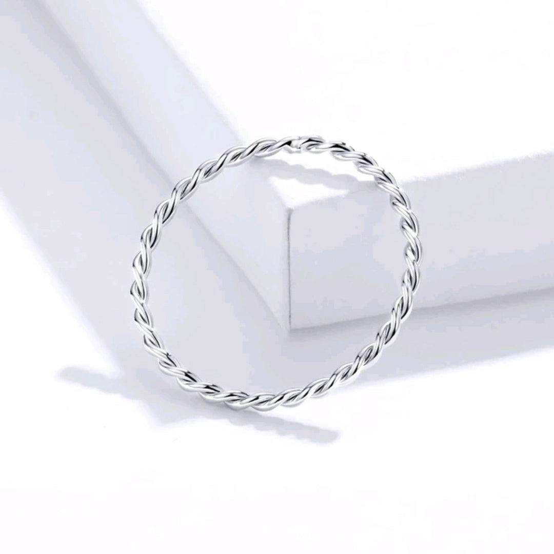 Sterling silver 925 open ring