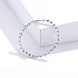 Sterling silver 925 open ring