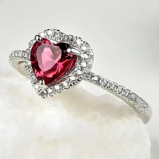 Sterling silver 925 promise ring