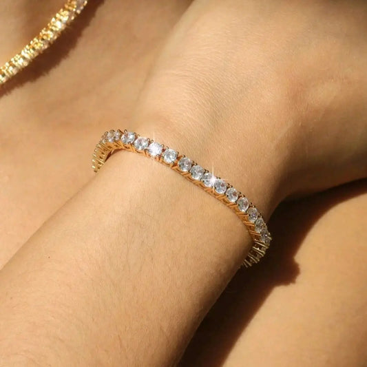 Sterling silver 925 moissanite bracelets
