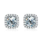 Sterling silver 925 moissanite earrings