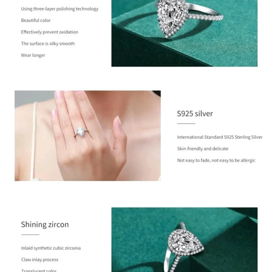 Sterling silver 925 ring