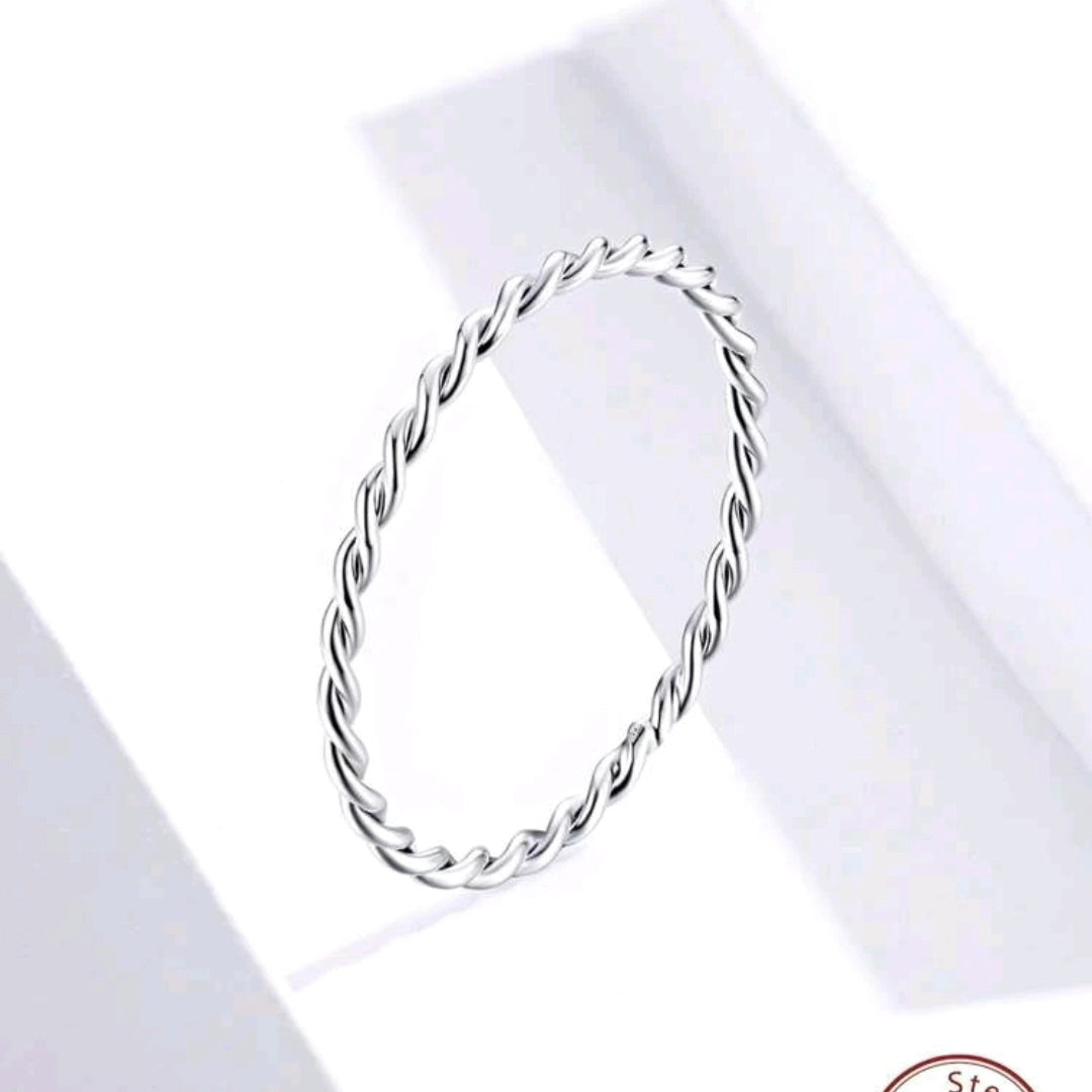 Sterling silver 925 open ring