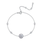 Sterling silver 925 moissanite bracelet