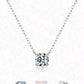 Sterling silver 925 moissanite necklace
