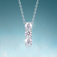 Sterling silver 925 moissanite necklace