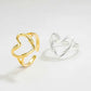 Sterling silver 925 open ring
