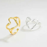 Sterling silver 925 open ring