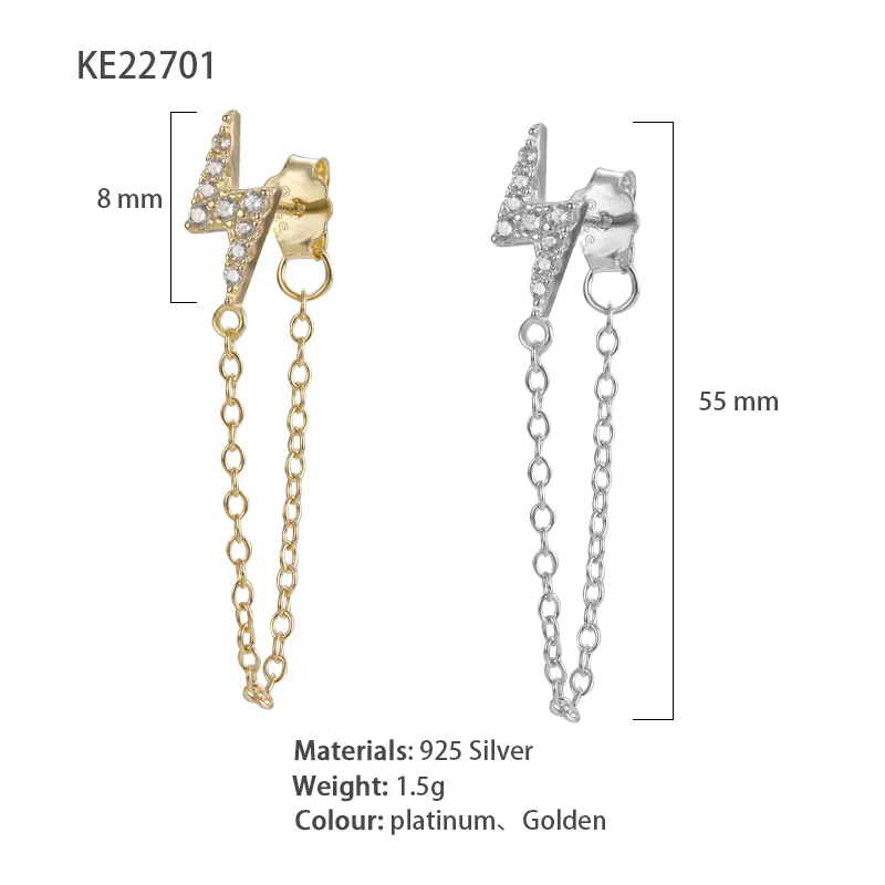 Sterling silver 925 earrings