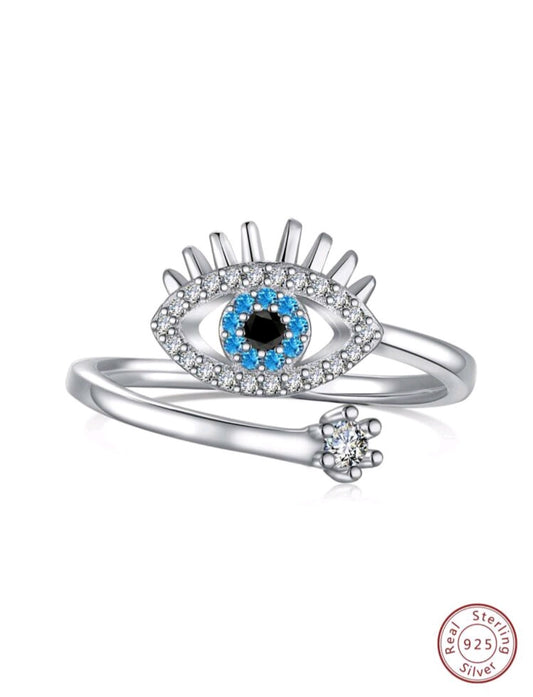 Sterling silver 925 open ring