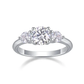 Sterling silver 925 moissanite rings