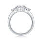 Sterling silver 925 moissanite rings
