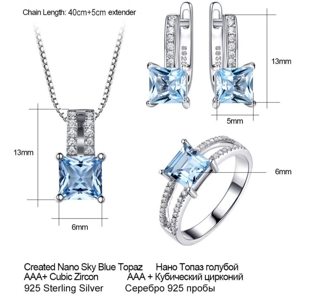 Sterling silver 925 set