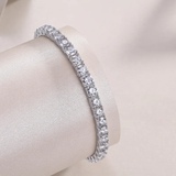 Sterling silver 925 moissanite tennis bracelets 3mm