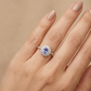Sterling silver 925 open ring