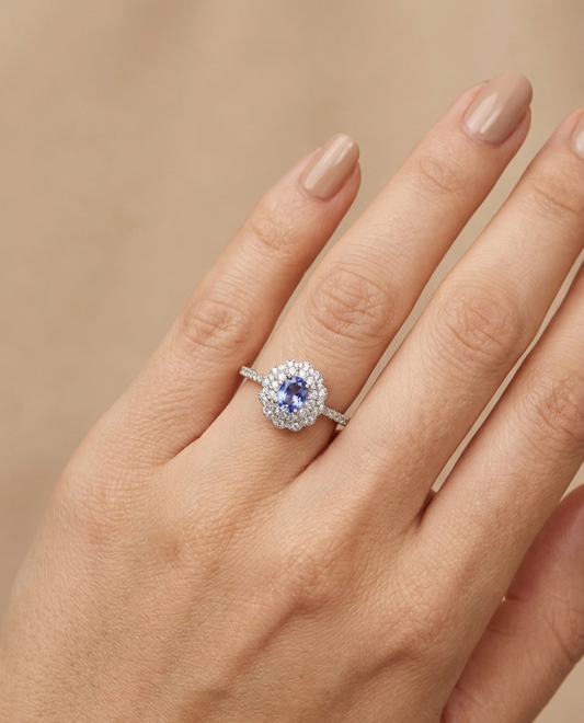 Sterling silver 925 open ring