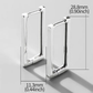 Sterling silver 925 earrings