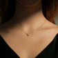 Sterling silver 925 moissanite necklace