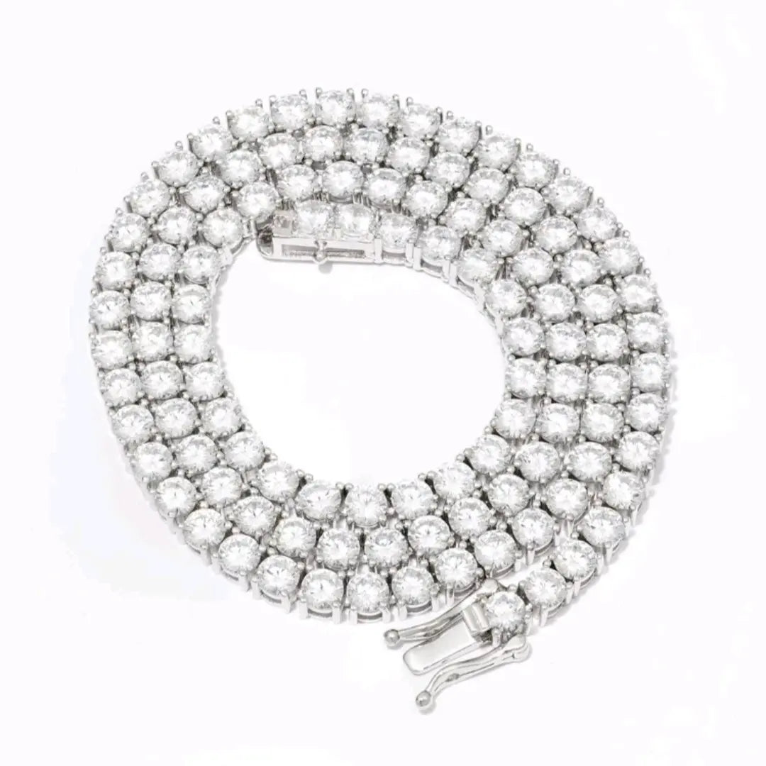 Sterling silver 925 tennis necklace