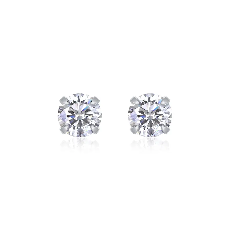 Sterling silver 925 moissanite earrings