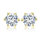 Sterling silver 925 moissanite earrings
