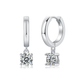 Sterling silver 925 moissanite earrings