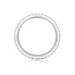 Sterling silver 925 moissanite wedding ring