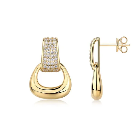 Sterling silver 925 moissanite earrings