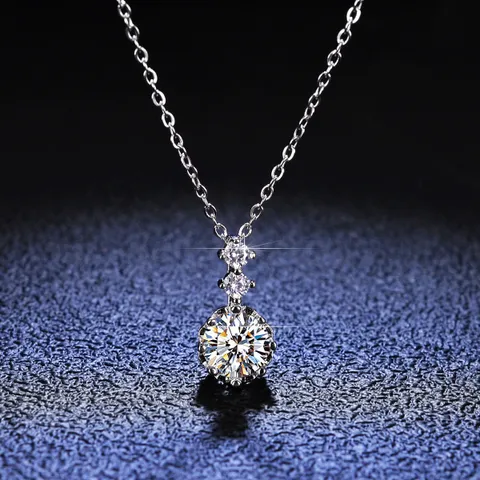 Sterling silver 925 zircon Necklace