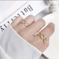 Sterling silver 925 open ring