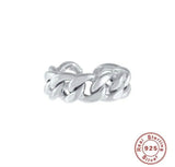 Sterling silver 925 open ring